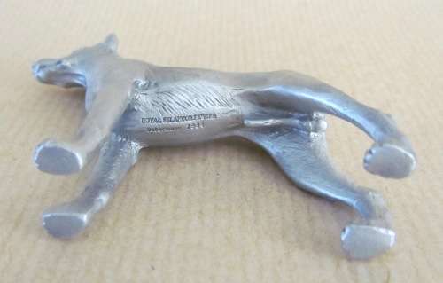 DOBERMANN DOG ROYAL SELANGOR MALAYSIA PEWTER `Canine Companions` DOGS