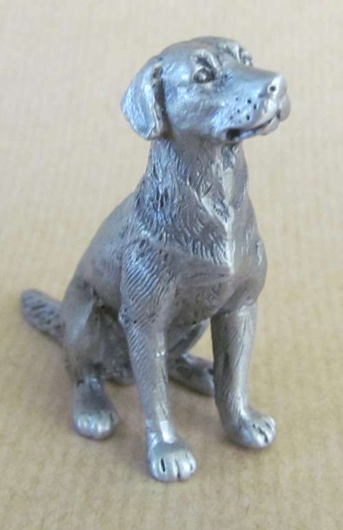 LABRADOR=ROTTWEILER=DOBERMAN=GERMAN SHEPHERD=4 DOGS=ROYAL SELANGOR=MALAYSIA=PEWTER.