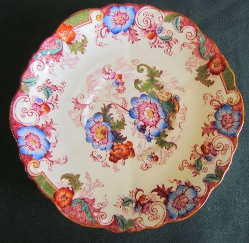 CAULDON=BENTICK PATTERN=TEA TRIO=1908=COMMISSIONED by H.G. STEPHENSON=MANCHESTER=ENGLAND=ANTIQUE.