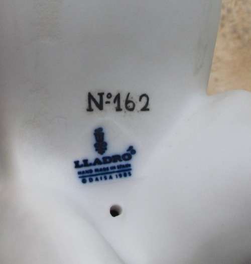 LLADRÓ=DAPPLE GREY THOROUGHBRED HORSE=LIMITED EDITION #15340=1985=CATALÁ=162 of 1000