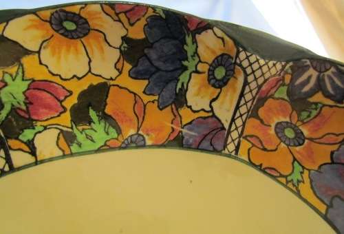 ROYAL DOULTON OVAL BOWL=ANEMONE PATTERN=D5856=SCARCE & STUNNING!!!!!!