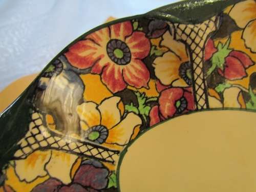 ROYAL DOULTON OVAL BOWL=ANEMONE PATTERN=D5856=SCARCE & STUNNING!!!!!!
