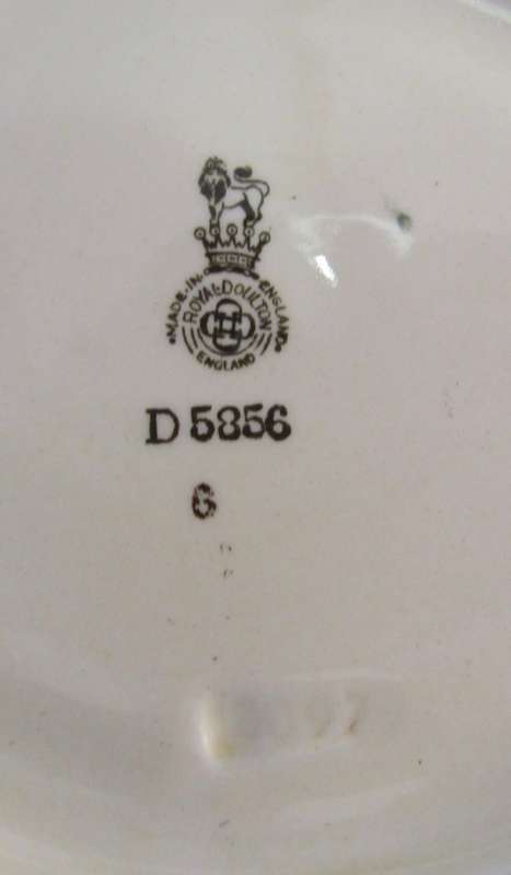 ROYAL DOULTON OVAL BOWL=ANEMONE PATTERN=D5856=SCARCE & STUNNING!!!!!!