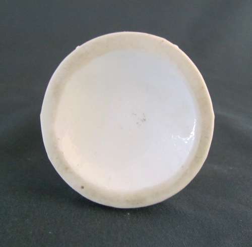 CHELSEA PORCELAIN FACTORY=FIGURINE=Gold Anchor Mark=Chelsea period 1756-59=MAN WITH TOPHAT & TAILS
