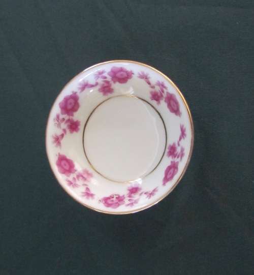 ORIENTAL Pin Dish CHINA STUNNING Nuts Snacks Flowers BOWL.