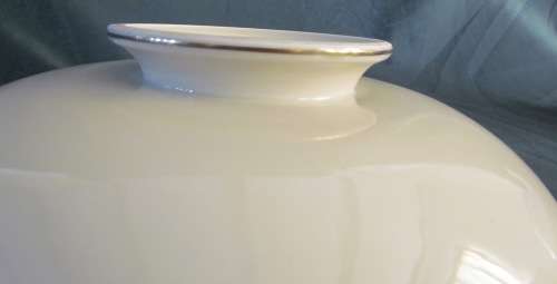 JOHANN HAVILAND BAVARIA FOOTED BOWL GERMANY rich golden decorated 60`s bird & plant design SCARCE!