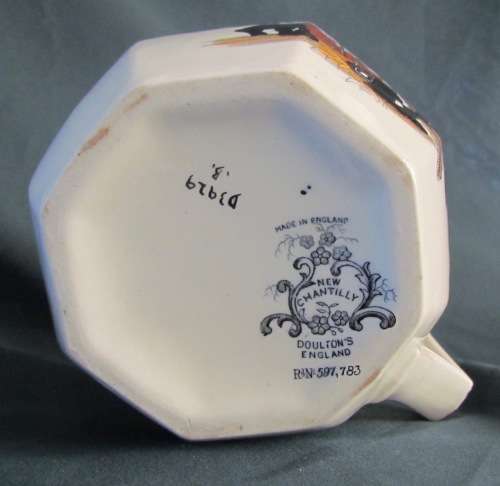 JUG PITCHER DOULTON`S Early Antique Pre Royal Doulton New Chantilly D3929 Circa 1909 Scarce!!!!!
