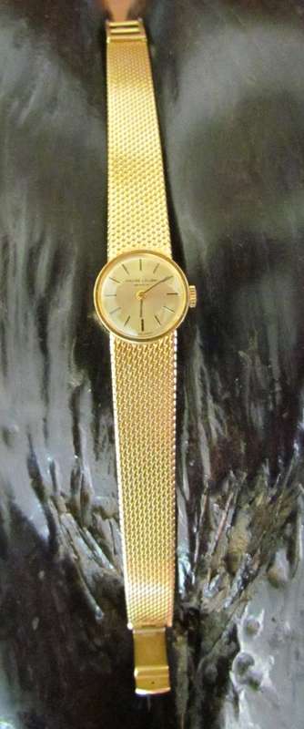FAVRE LEUBA 18ct Gold Ladies Wristwatch=Geneve=SWISS made=Case No. 072042 7=18K.