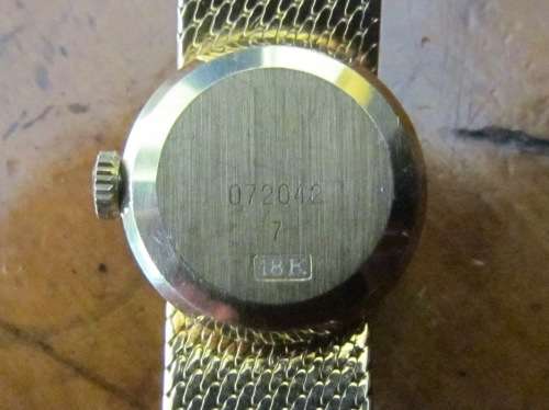 FAVRE LEUBA 18ct Gold Ladies Wristwatch=Geneve=SWISS made=Case No. 072042 7=18K.