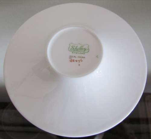 SHELLEY WILD FLOWERS Trio `IDEAL CHINA` WR076 Pink Rims Unusual and Beautiful!!!!!