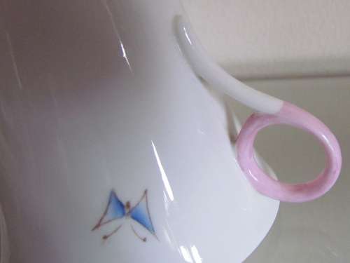SHELLEY WILD FLOWERS Trio `IDEAL CHINA` WR076 Pink Rims Unusual and Beautiful!!!!!