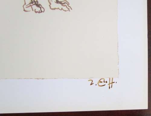 ZAKKIE ELOFF=SA Artist=SIGNED PRINTS=SET of 6=UNFRAMED 310mm x 400mm outer=247mm x 340mm inner.
