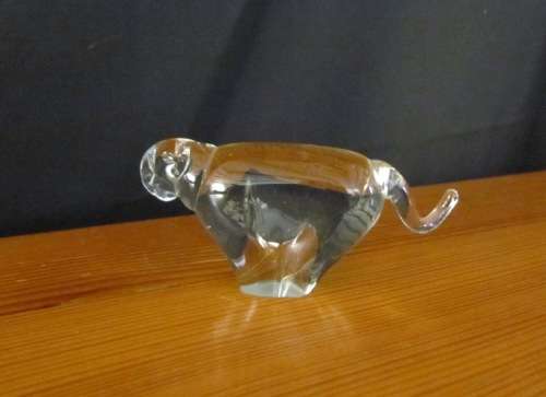 Ngwenya Studio Glass CHEETAH=Hand Blown=Kingdom of Swaziland=STUNNING!!!!!