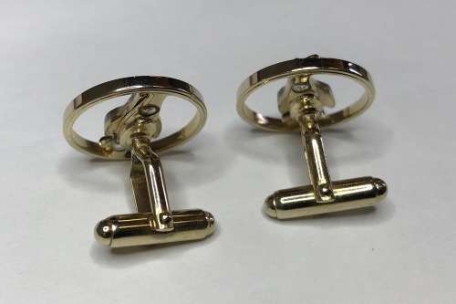 CUFF LINKS=CUFFLINKS=PENGUINS=AND MATCHING TIEPIN=!!!REALLY CUTE!!!=GREAT CONDITION!