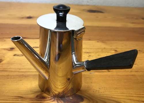 CHOCOLATE POT EPNS SILVER PLATED ART DECO?  STUNNING ITEM!!!!