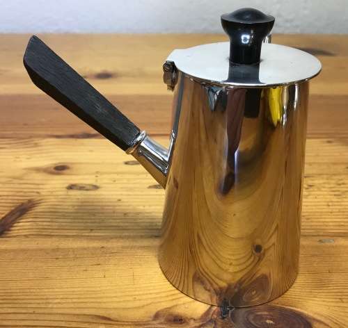 CHOCOLATE POT EPNS SILVER PLATED ART DECO?  STUNNING ITEM!!!!