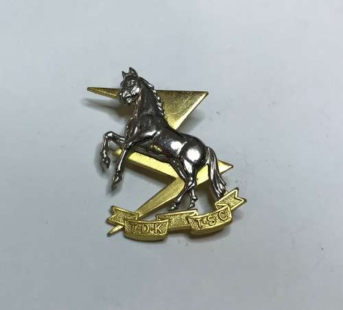 TSC / TDK Technical Service Corps Cap Badge =SADF=ARMY=DEFENCE FORCE=Tegniese Dienskorps.