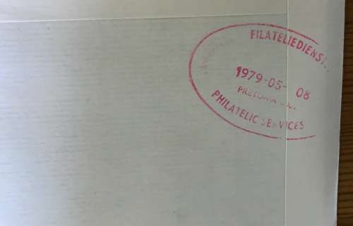 INTERSAPA SELECTION of 6 COVERS / ENVELOPES with various CACHETS 1978-1979 USED.