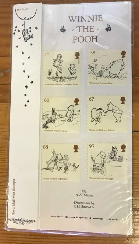 ROYAL MAIL UMM PRESENTATION PACK WINNIE THE POOH MINIATURE SHEET 2010 A.A. MILNE.