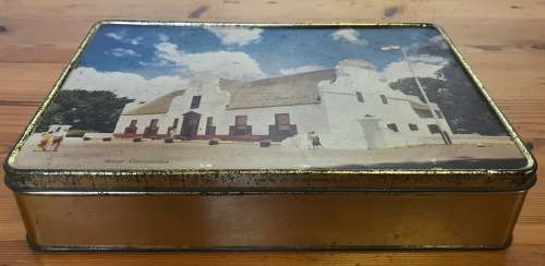 TIN GROOT CONSTANTIA EDWARD SHARP SOUTH AFRICA LARGE TIN