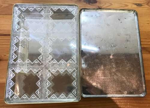 TIN GROOT CONSTANTIA EDWARD SHARP SOUTH AFRICA LARGE TIN
