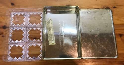 TIN GROOT CONSTANTIA EDWARD SHARP SOUTH AFRICA LARGE TIN