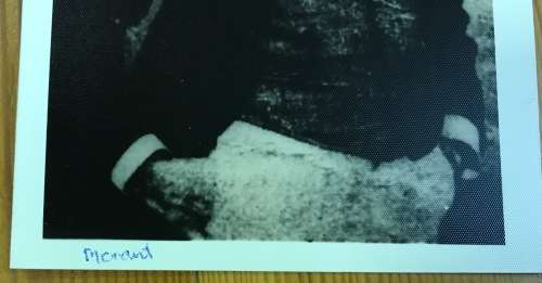 BLACK and WHITE PHOTOGRAPH Lt. Henry Harboard (Harry)`The Breaker` Morant CIVILIAN CLOTHES.