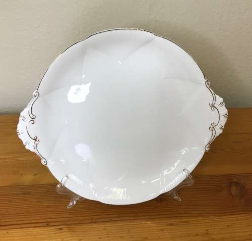 ROYAL ALBERT CORONET CAKE PLATE=1967 to 1979=STUNNING!!!!