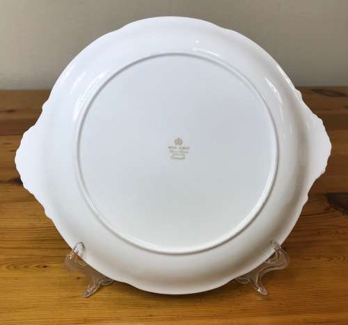 ROYAL ALBERT CORONET CAKE PLATE=1967 to 1979=STUNNING!!!!