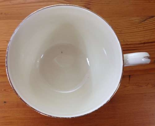 Royal Winton Grimwades GIANT CUP and SAUCER ENGLAND 1938 Floral FLOWERS!! COFFEE!! TEA!!