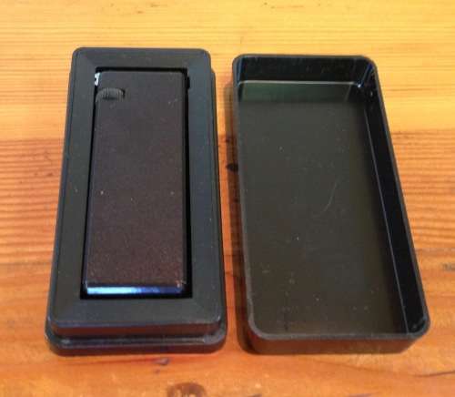 LIGHTER=SEYFFER SEDE=PLASTIC BOX=BLACK=CIGARETTE=CIGAR=SMOKING.