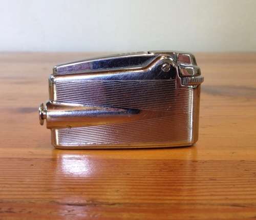 LIGHTER=RONSON=VARAFLAME=CHROME=By Appointment to H.R.H The Duke of Edinburgh=BOXED=LONDON.