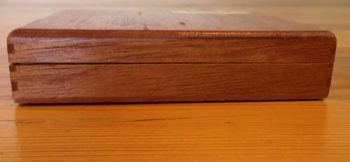 CIGAR BOX=WOODEN=CEDAR WOOD=JUSTUS van MAURIK=PETIT PANATELLA=HOLLAND=EMPTY=USED=OPENED.