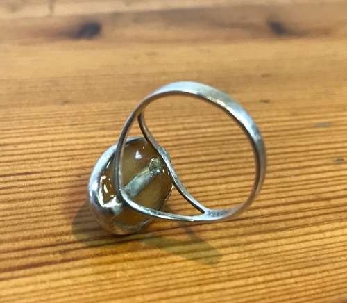 MABE PEARL RING STERLING SILVER 925 GENUINE DELICATE and BEAUTIFUL!!!!!