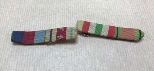 MILITARY RIBBON INSIGNIA DECORATIONS??
