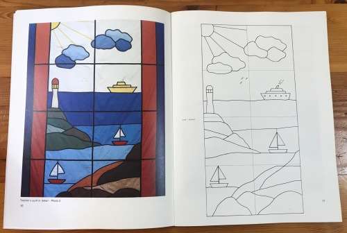 STAINED GLASS APPLIQUE MARTIN NEL DELOS GUIDE FOR SOUTH AFRICA 1990 SEWING QUILTING FABRIC BOOK