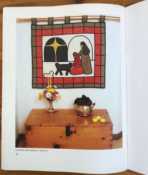 STAINED GLASS APPLIQUE MARTIN NEL DELOS GUIDE FOR SOUTH AFRICA 1990 SEWING QUILTING FABRIC BOOK