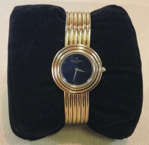 Women s Watches MICHEL HERBELIN LADIES GOLD PLATED WRIST WATCH PARIS FRANCE BLACK DIAL 7095 P VERY ELEGANT STYLISH was sold for 2 800.00 on 5 Aug at 12 03 by INFINITE ANTIQUES in Johannesburg ID 42777...