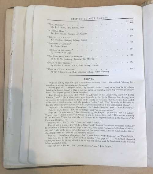 THE OUTLINE OF ART Edited by Sir William Orpen K.B.E., R.A.R.I. 1930 Published by George Newnes Ltd.
