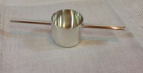 GEORG JENSEN (Søren) Sterling Silver JIGGER NUMBER 1124 TOT MEASURING AT IT`S FINEST! DENMARK + 1945