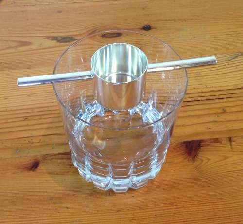 GEORG JENSEN (Søren) Sterling Silver JIGGER NUMBER 1124 TOT MEASURING AT IT`S FINEST! DENMARK + 1945