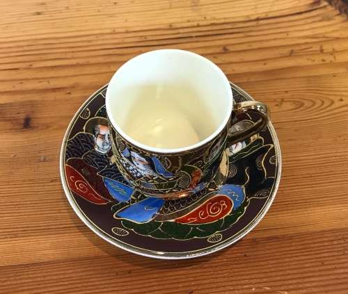 SATSUMA JAPANESE TEA set 21 Piece ORIENTAL SHIMAZU CLAN GEISHA TEAPOT MILK JUG LIDDED SUGAR 8 DUOS