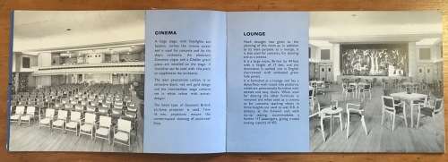 S.S. SOUTHERN CROSS=THE ROUTE=BOOKLET=20 pg=TURBINE STEAMSHIP=OIL BURNING=TWIN SCEW=SHAW SAVILL LINE