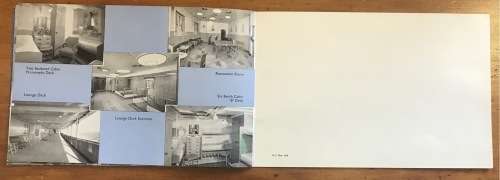 S.S. SOUTHERN CROSS=THE ROUTE=BOOKLET=20 pg=TURBINE STEAMSHIP=OIL BURNING=TWIN SCEW=SHAW SAVILL LINE