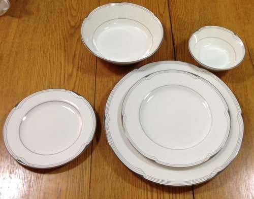 NORITAKE DYNASTY DINNER & TEA SERVICE=6-9 PLACE Setting=62 PIECES=SRI LANKA=L565=IMMACULATE=ELEGANT