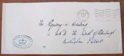 MASTER OF THE HORSE THE ROYAL MEWS cover 1954 THE DUKE OF EDINBURGH BUCKINGHAM PALACE.