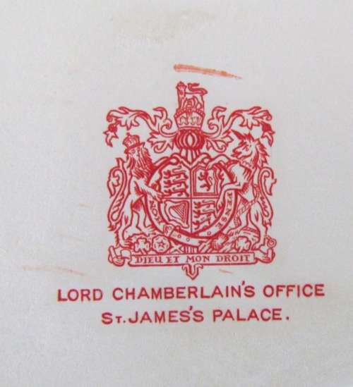 LORD CHAMBERLAIN`S OFFICE ST. JAMES PALACE LONDON to UXBRIDGE 1954 SQUADRON LEADER HORSLEY AFC OFFIC