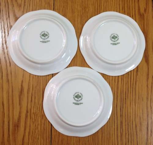 Rosenthal Germany Classic Rose Collection 3 x Trinket Pin Dishes Small Bowls