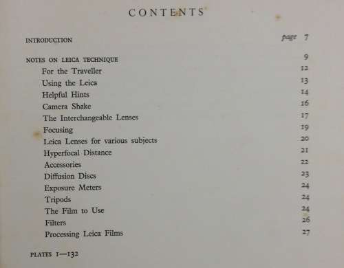 BOOK THE WORLD OF THE LEICA PHILIP JOHNSON 1950 PHOTOGRAPHY CAMERA RARE ITEM!!!!