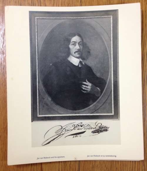 FOUNDING of SOUTH AFRICA in PICTURES SA LIBRARY ASSOCIATION 1952 PRINTS VAN RIEBEECK TERCENTENARY